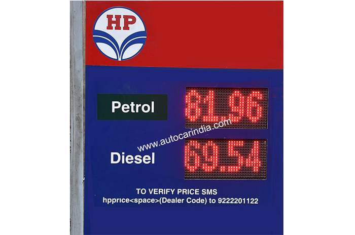 Petrol prices hit 55-month high in Mumbai