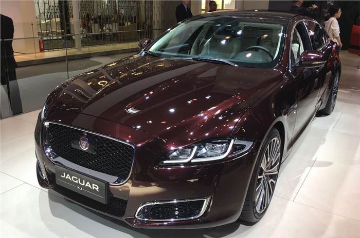 Jaguar XJ50 unveiled at Beijing motor show