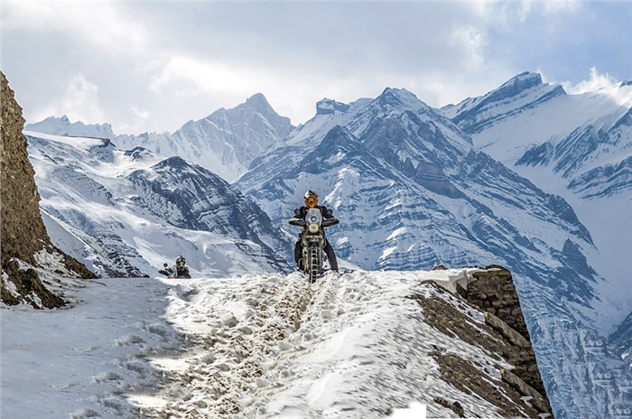 Heaven freezes over: Riding to the Himalayas on Royal Enfields