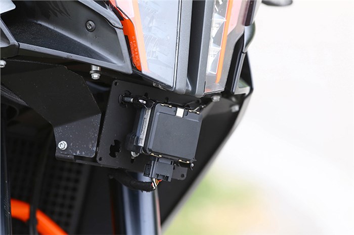 KTM developing sensor-based rider assists