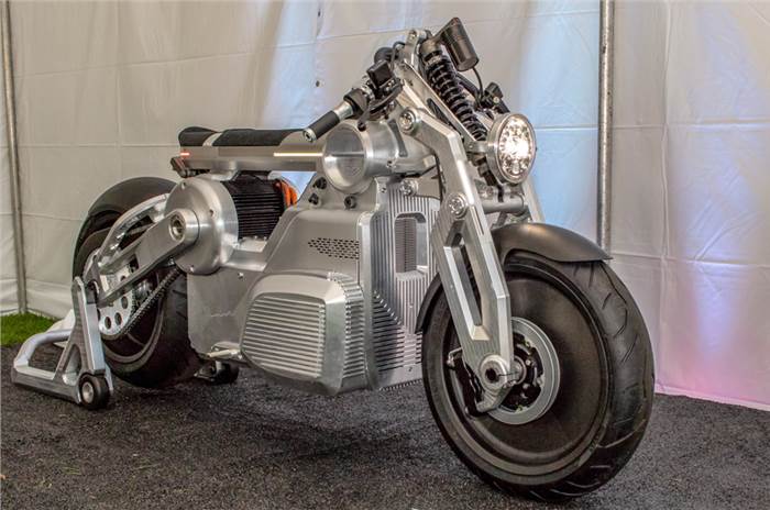 Curtiss Motorcycles reveals 170hp electric cruiser concept