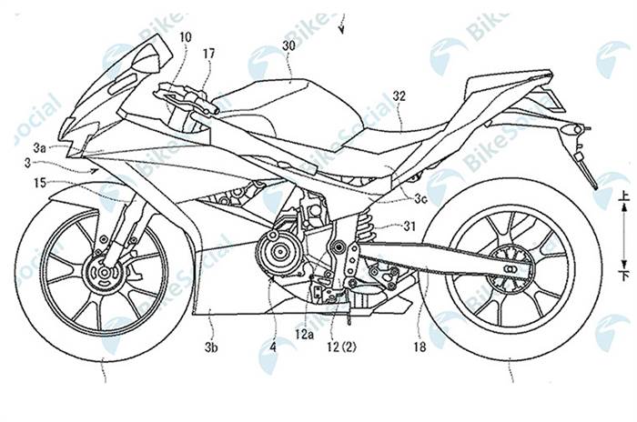 Suzuki files patents for GSX-R300