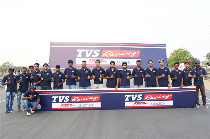 TVS Apache RR Cup 2018: 12 racers selected