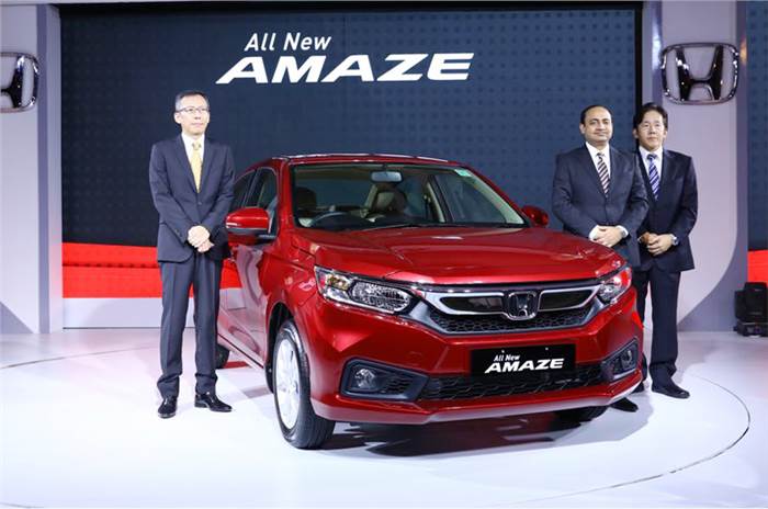 2018 Honda Amaze launched at Rs 5.60 lakh
