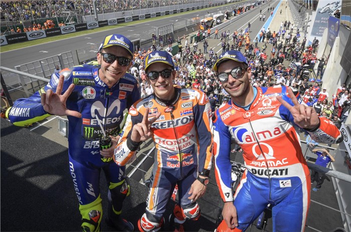 2018 French MotoGP: Triple delight for Marquez