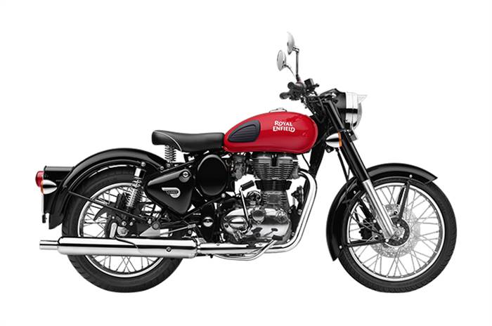 Royal Enfield Classic 350 Redditch now with rear disc