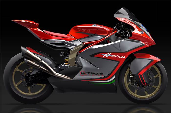 MV Agusta Moto2 bike unveiled