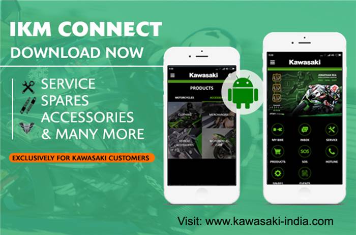 Kawasaki launches IKM Connect app