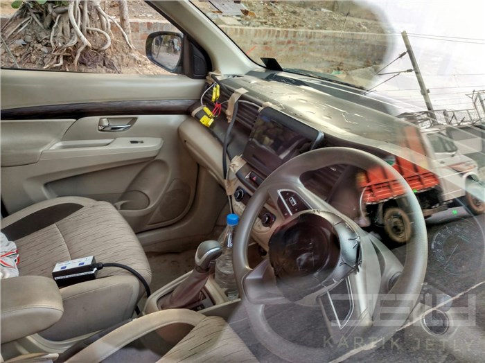 All-new Maruti Suzuki Ertiga automatic spied