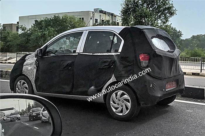 New Hyundai hatchback spied in Delhi
