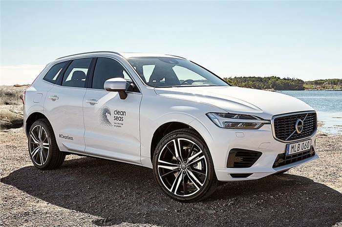 Volvo produces one-off XC60 plug-in with recycled parts