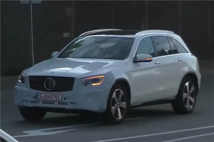 Mercedes GLC facelift in the works