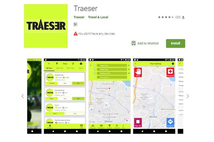 A new mobile app for organising group rides launched