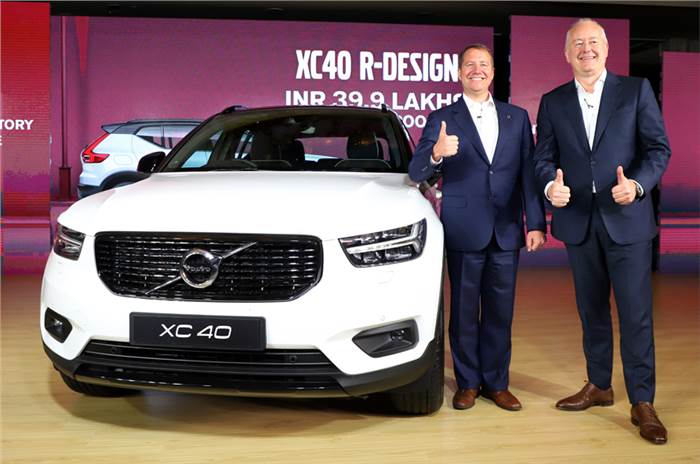 2018 Volvo XC40 launched at Rs 39.90 lakh