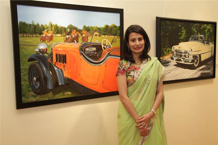 Vidita Singh to exhibit automotive art at Pebble Beach Concours