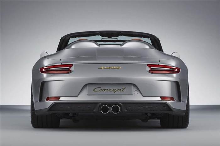 Porsche 911 Speedster concept revealed