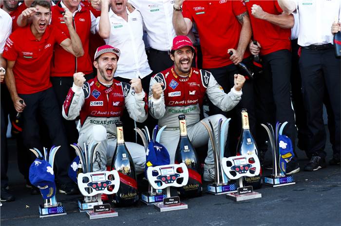 Formula E: Audi seize teams&#8217; title while Vergne wins season finale