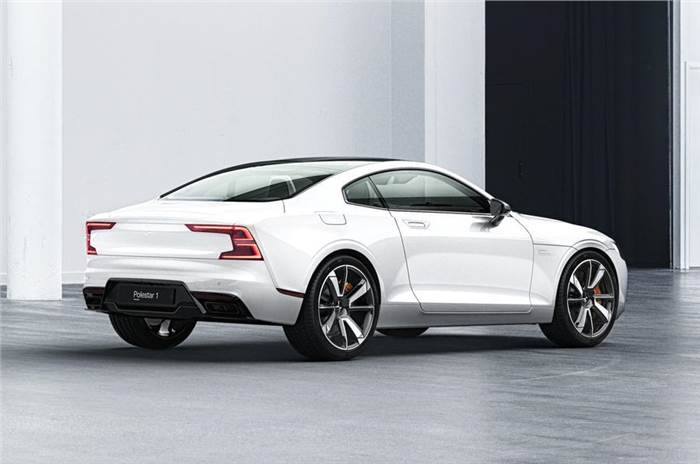 Polestar 1 displayed in motion for first time