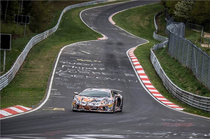 Lamborghini Aventador SVJ breaks Nurburgring lap record