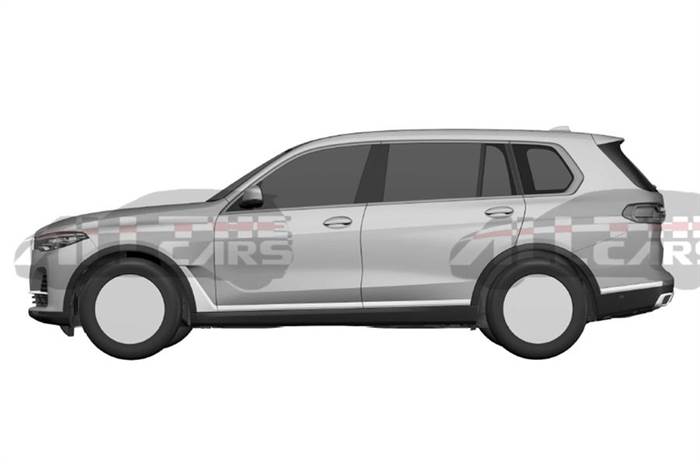 BMW X7 patent images revealed