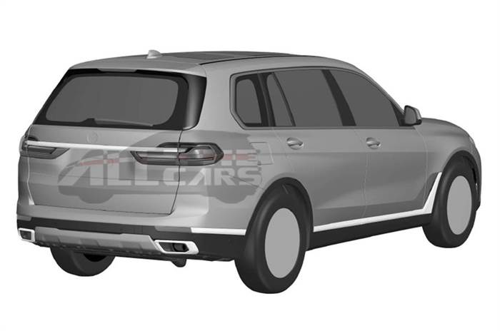 BMW X7 patent images revealed