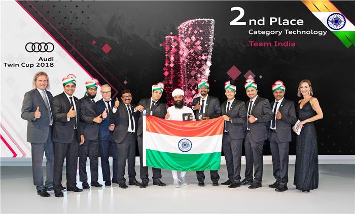 Audi India team scores in Audi Twin Cup competition