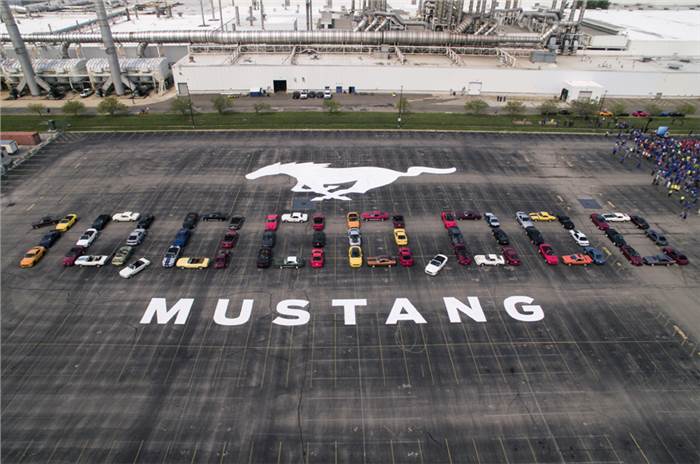 Ford rolls out 10 millionth Mustang