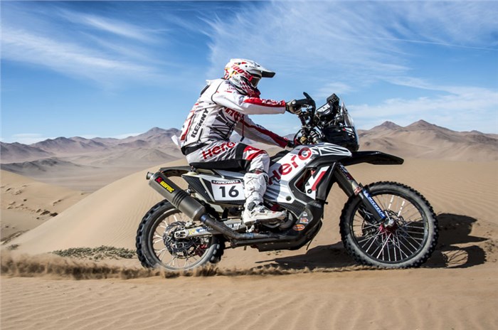 Hero MotoSports successfully completes Atacama Rally