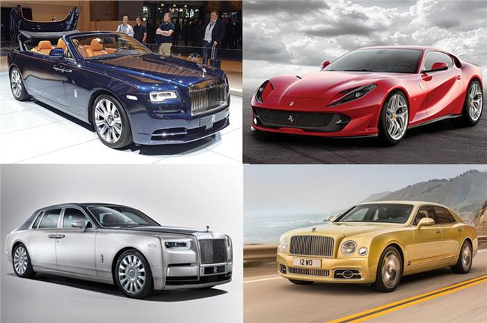 8 most expensive cars on sale in India