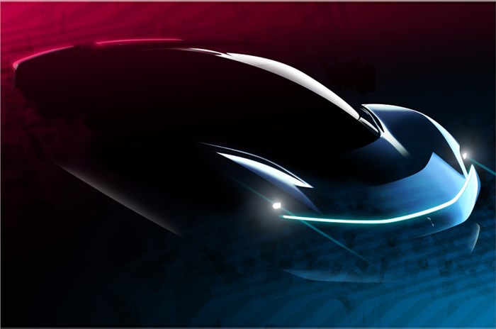 Pininfarina PF0 electric hypercar teaser image revealed