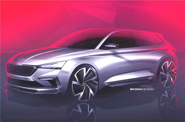 Skoda Vision RS concept sketches revealed