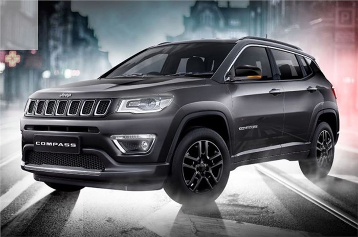 Jeep Compass Black Pack priced from Rs 20.59 lakh