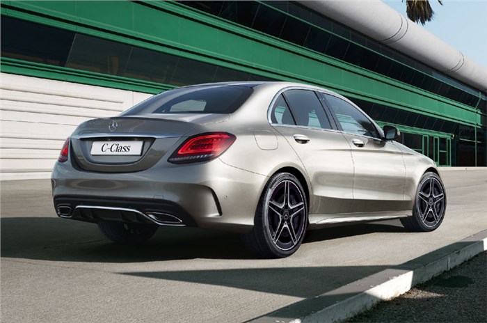 2018 Mercedes C-class facelift launched at Rs 40.00 lakh