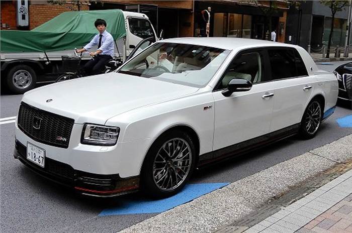 Toyota Century GRMN images surface online