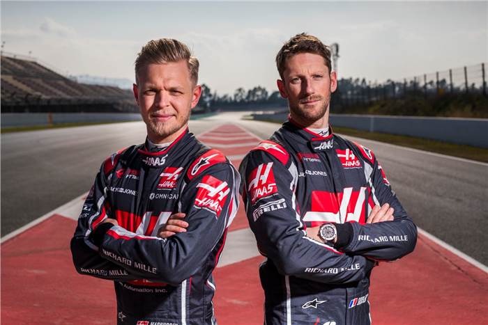 Grosjean and Magnussen to continue racing for Haas F1