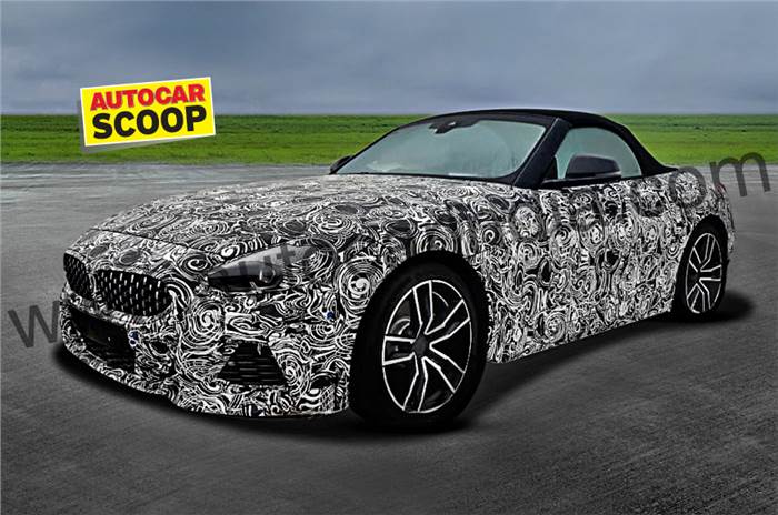 All-new BMW Z4 spied in India