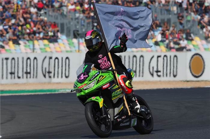 Ana Carrasco makes history by clinching World Supersport 300 title