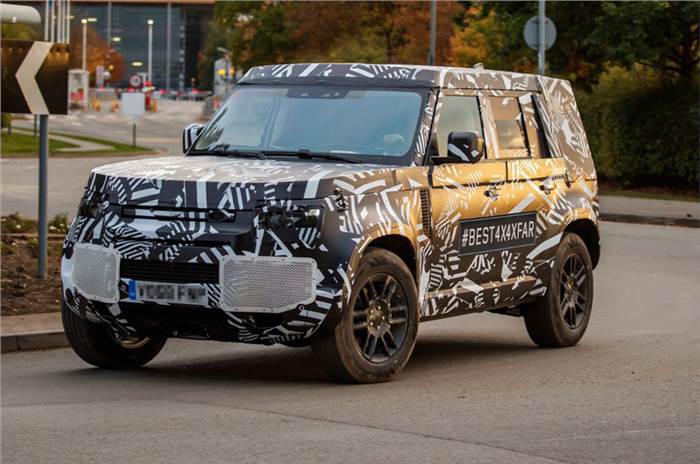 New 2020 Land Rover Defender spied testing for the first time