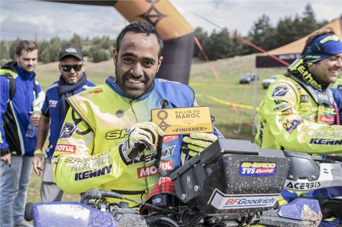 Tanveer secures podium finish at 2018 Rally of Morocco