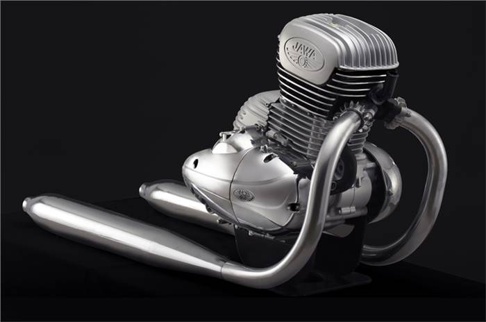 Jawa engine for India revealed