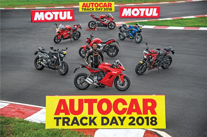 Autocar track day: India's best track bikes 2018