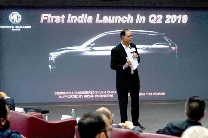 MG SUV for India to get two engine options
