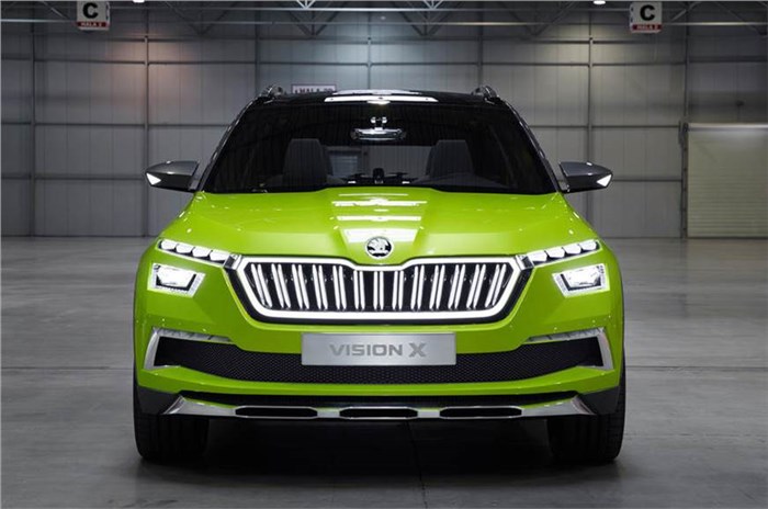 New Skoda Vision X-based SUV to be unveiled in March 2019