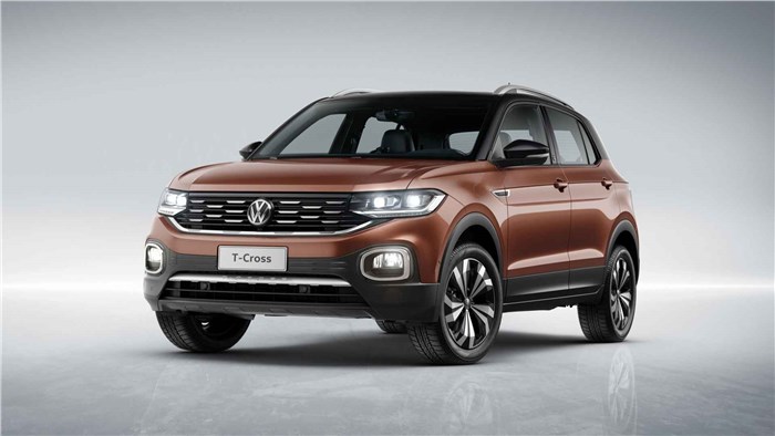 India-bound Volkswagen T-Cross SUV revealed