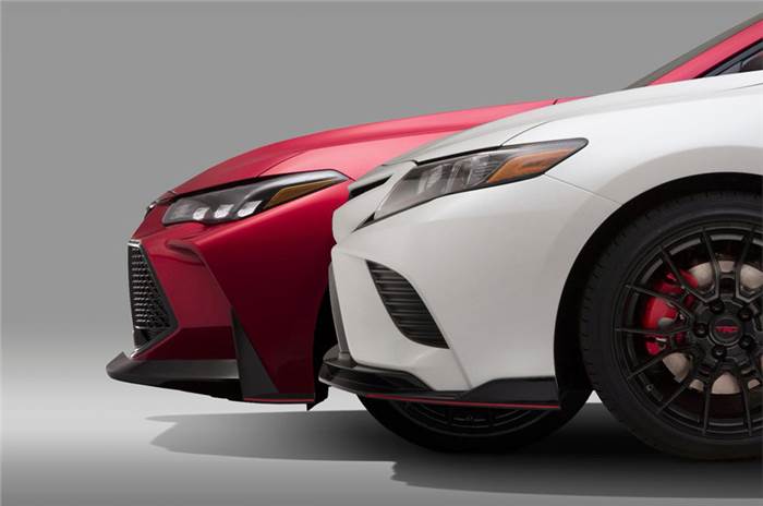 Toyota Camry TRD teased before LA Auto Show debut