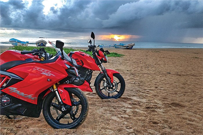 TVS Apache 3 million ride experience