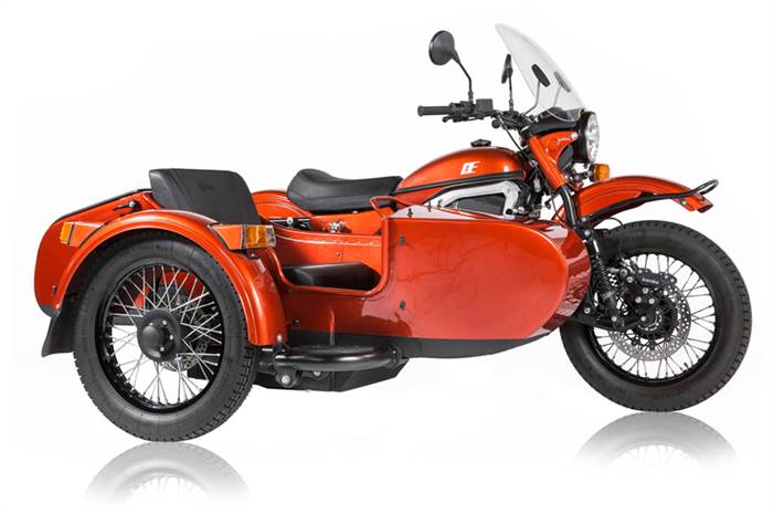 Ural unveils sidecar-equipped electric motorcycle
