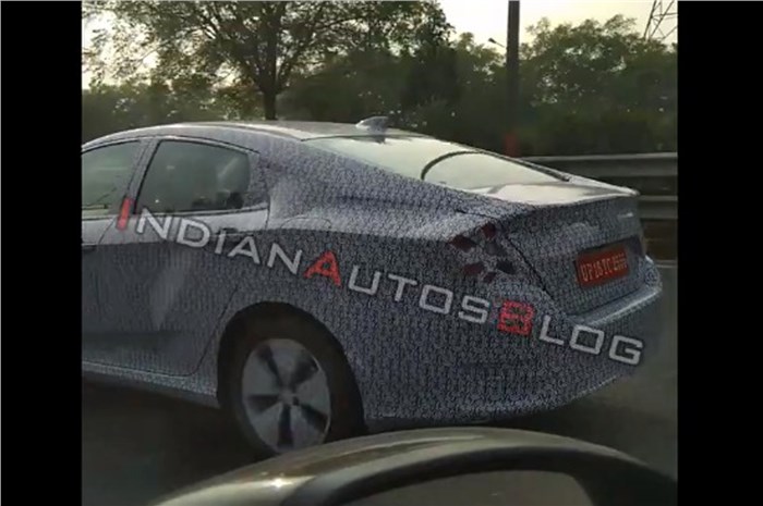 2019 Honda Civic spied in India