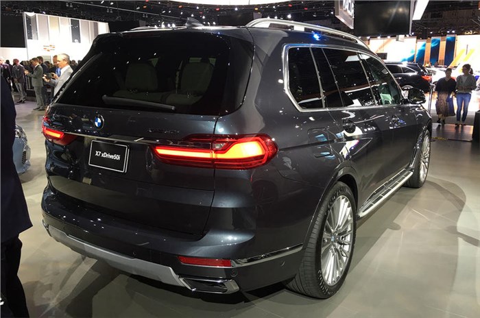 BMW X7 makes public debut at the LA motor show