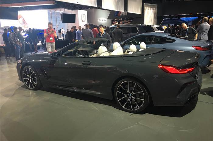New BMW 8-series Convertible showcased in LA